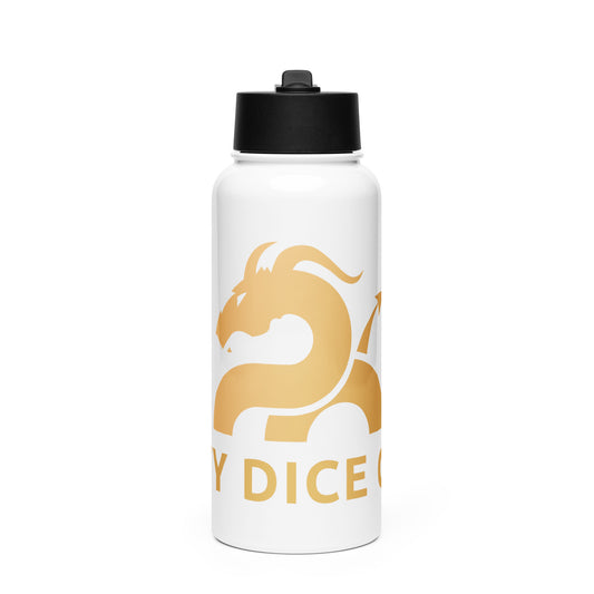 DDC Stainless steel water bottle with a straw lid